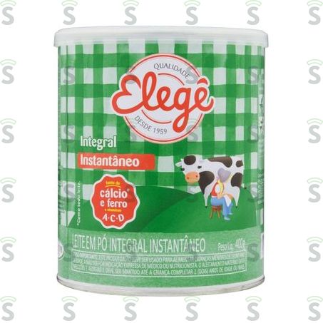  Elege-leite Po 380g Integral Lata