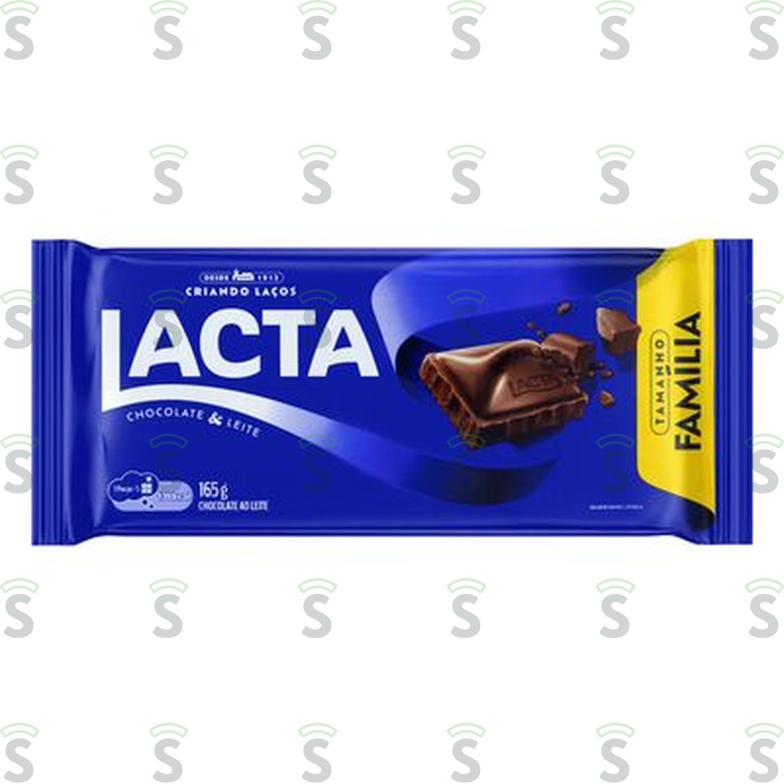 Chocolate Barra Lacta Ao Leite Embalagem 165G