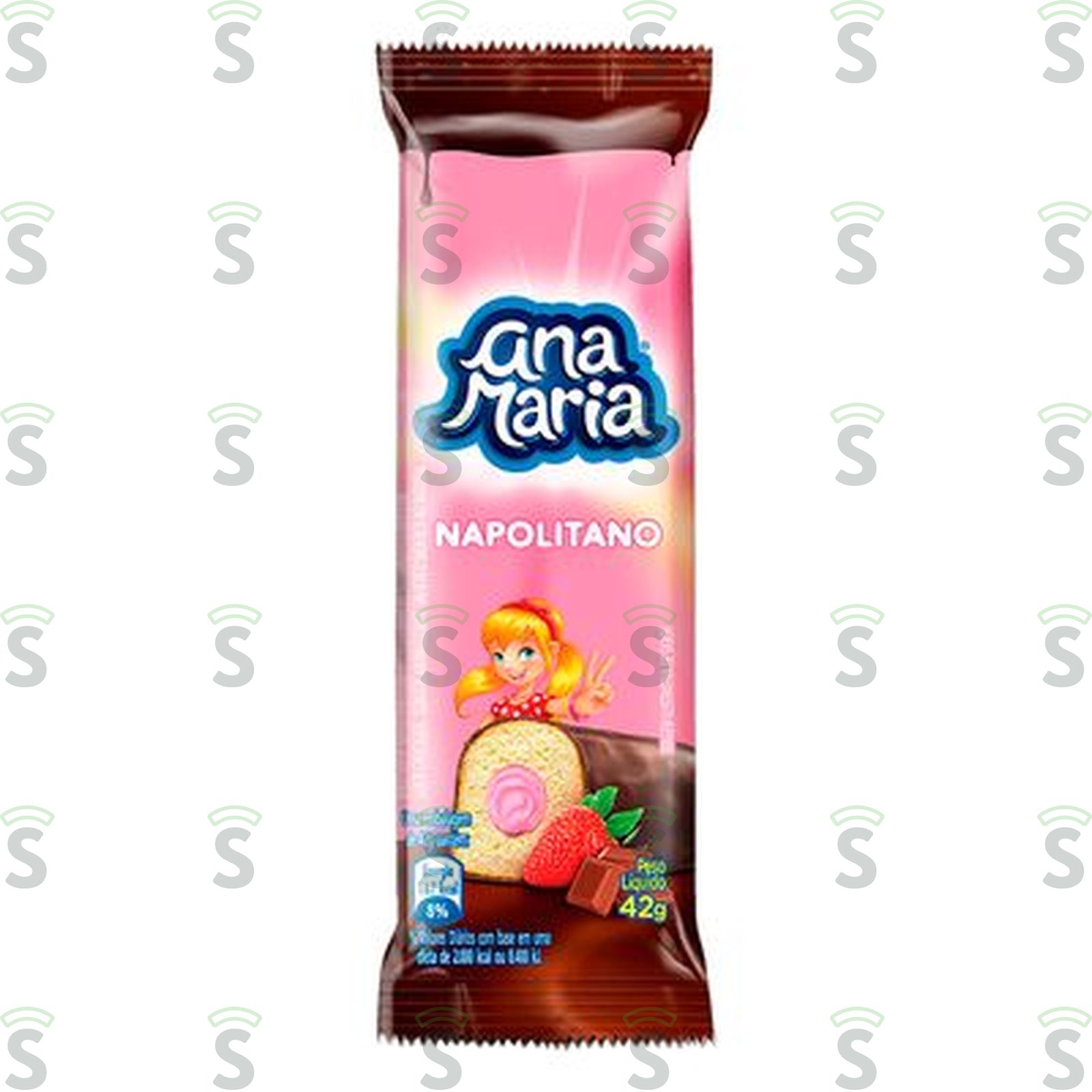 Bolinho Ana Maria Coberta Napolitano 42G