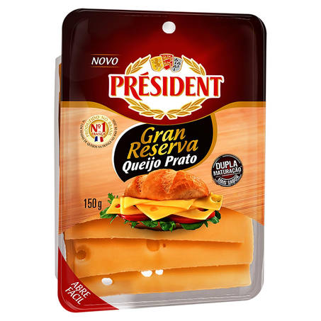 Queijo Prato Président 130g - Gran Reserva
