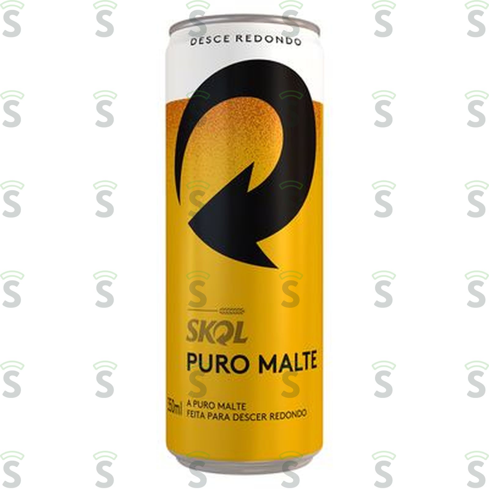 Cerveja Lager Skol American Premium Puro Malte Lata 350ml
