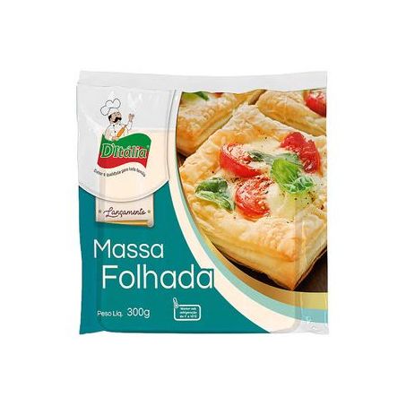 Massa ditalia folhada 300g