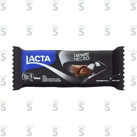  Chocolate Lacta Diamante Negro 20g