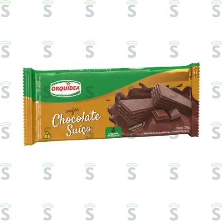  Orquidea-wafer 100g Chocolate Suico