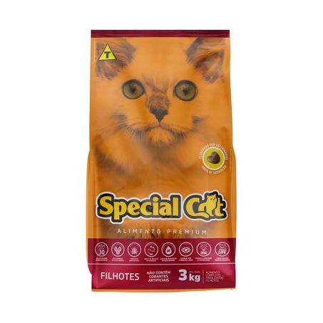 RACAO SPECIAL CAT PREMIUM FILHOTE 3KG
