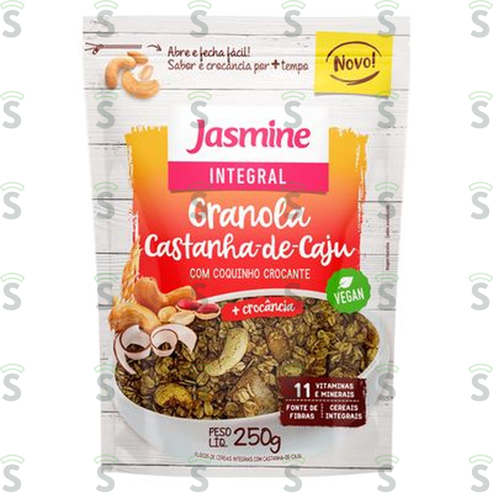 Granola Castanha-de-caju Jasmine Pouch 250G