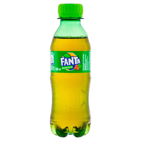 Refrigerante Fanta 200ml - Guaraná - Pet