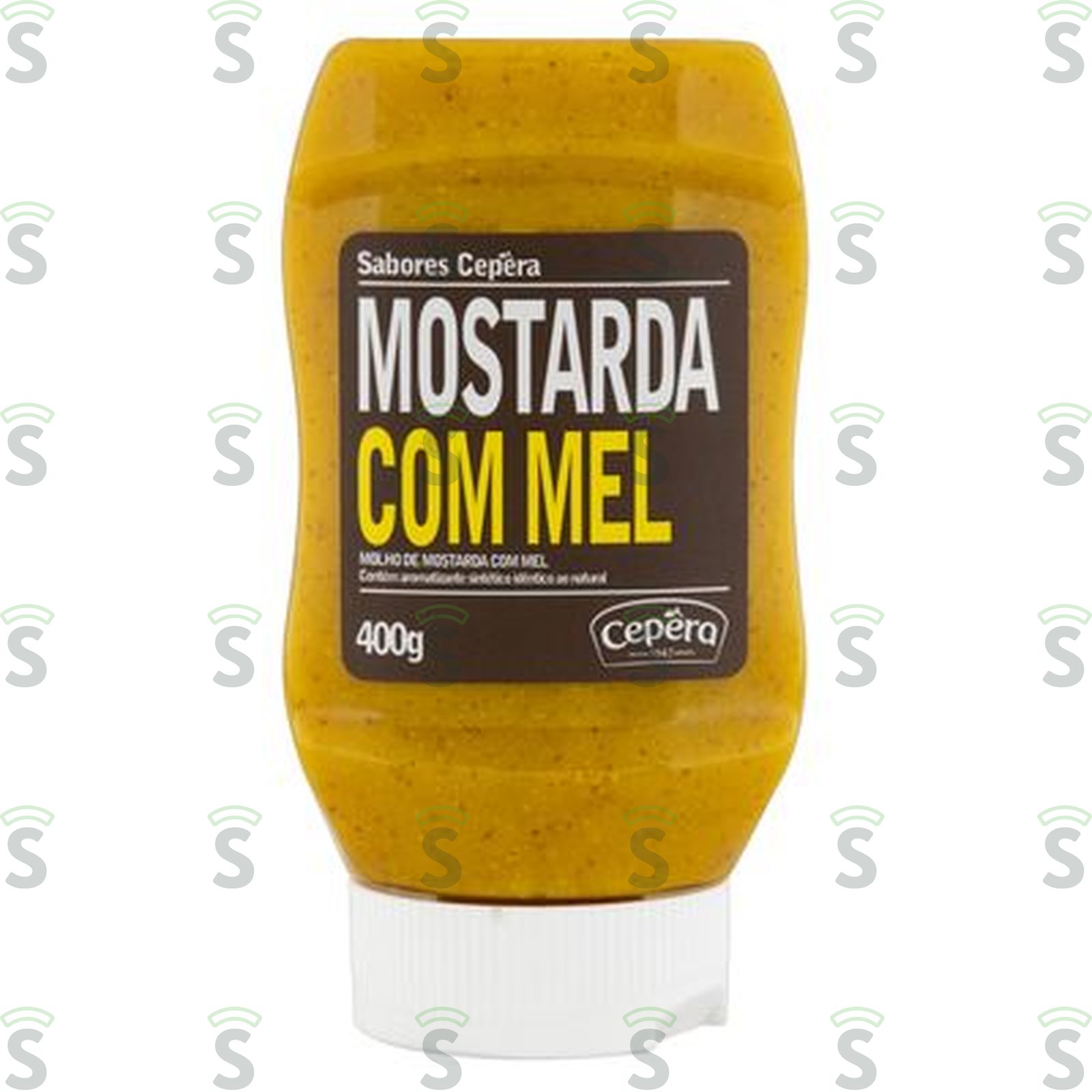 Mostarda Cepêra com Mel Squeeze 400gr