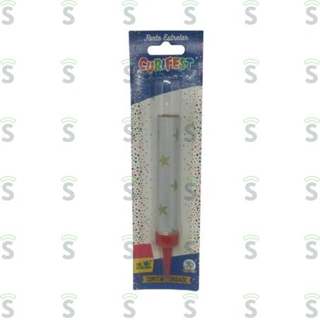  Vela Estrelar Fonte Tubo Prata