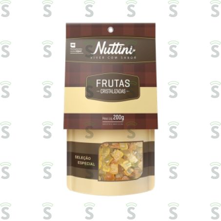  Nuttini-frutas Cristalizadas 200g