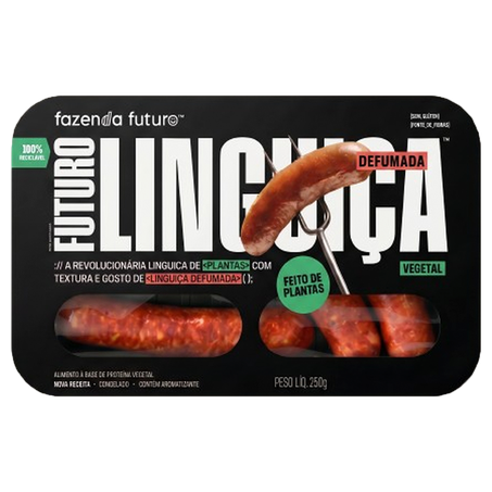 Linguiça Futuro Vegana Defumada Congelada 250g