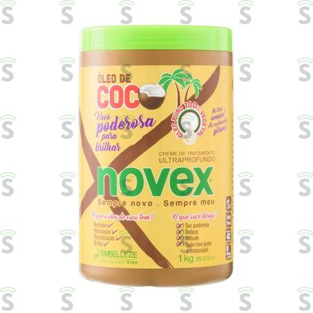  Novex-creme Trat.1kg Oleo de Coco