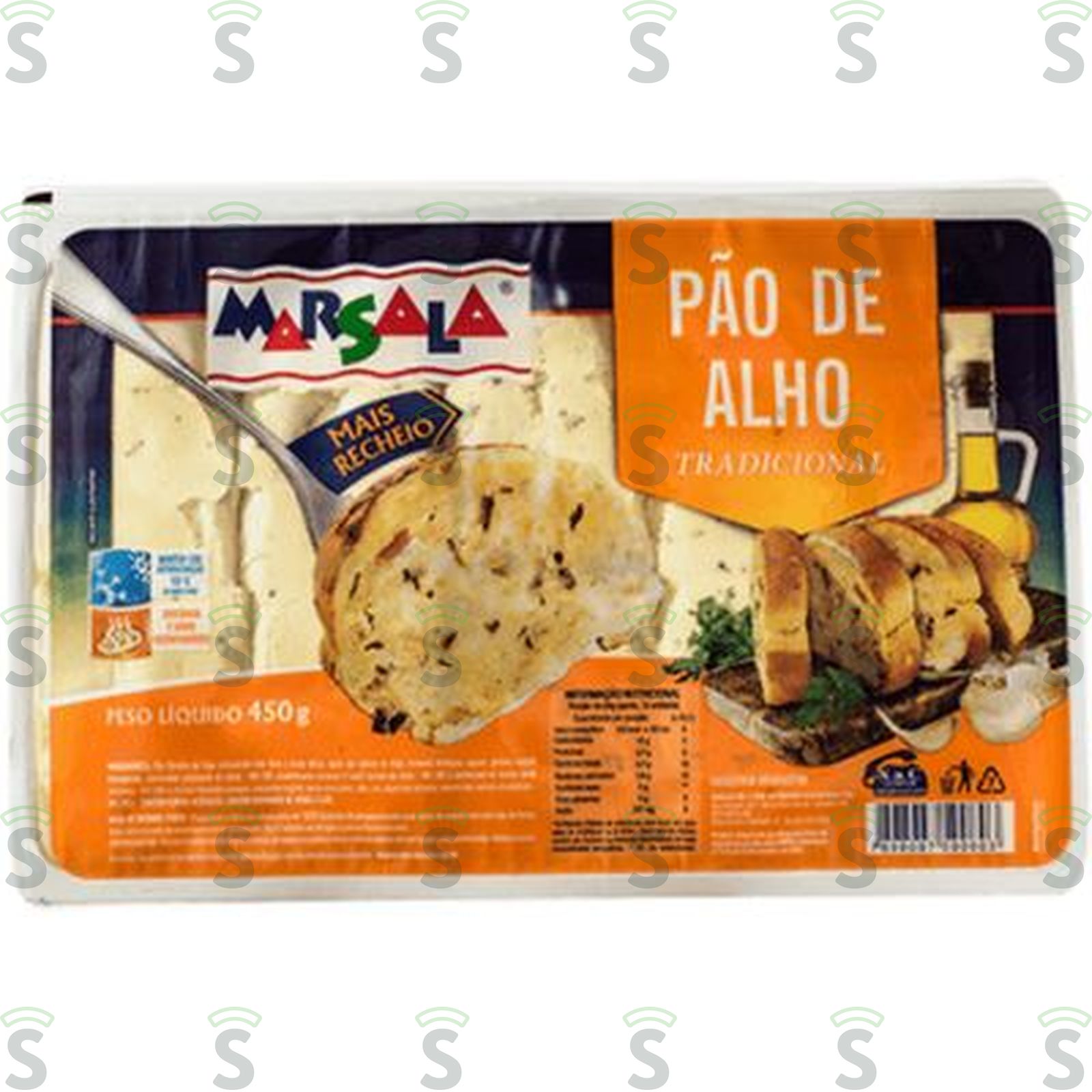 Pão de Alho Marsala Tradicional Embalagem 450G