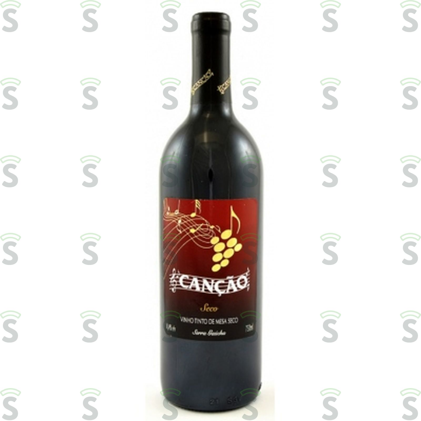 Vinho Tinto Brasileiro Canção Seco Garrafa 750ML