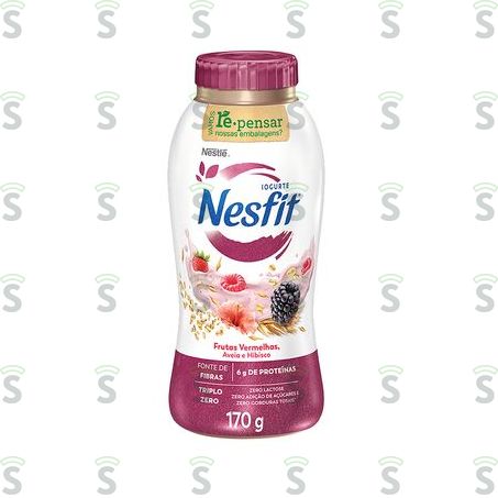  Iogurte Nesfit Frutas Vermelhas Aveia Hibisco 170g