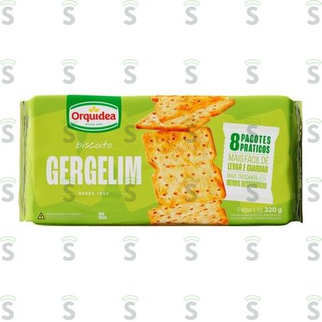  Orquidea-biscoito 320g Gergelim