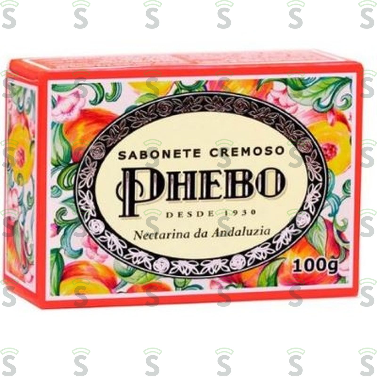 Sabonete Phebo Cremoso Nectarina Andaluzia Embalagem 100G