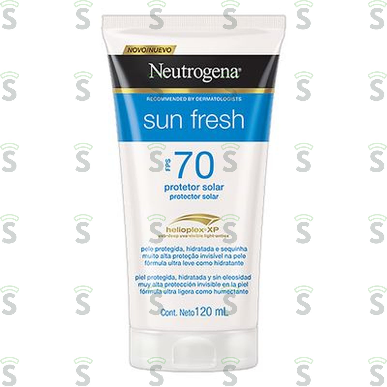 Protetor Solar Neutrogena Sun Fresh Fps 70 Embalagem 120ML
