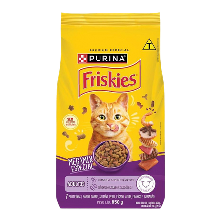 Alimento Para Gatos Friskies Mix De Carnes 850g