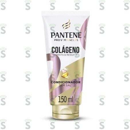  Condicionador Pantene Colágeno Hidrata e Resgata Frasco 150ml