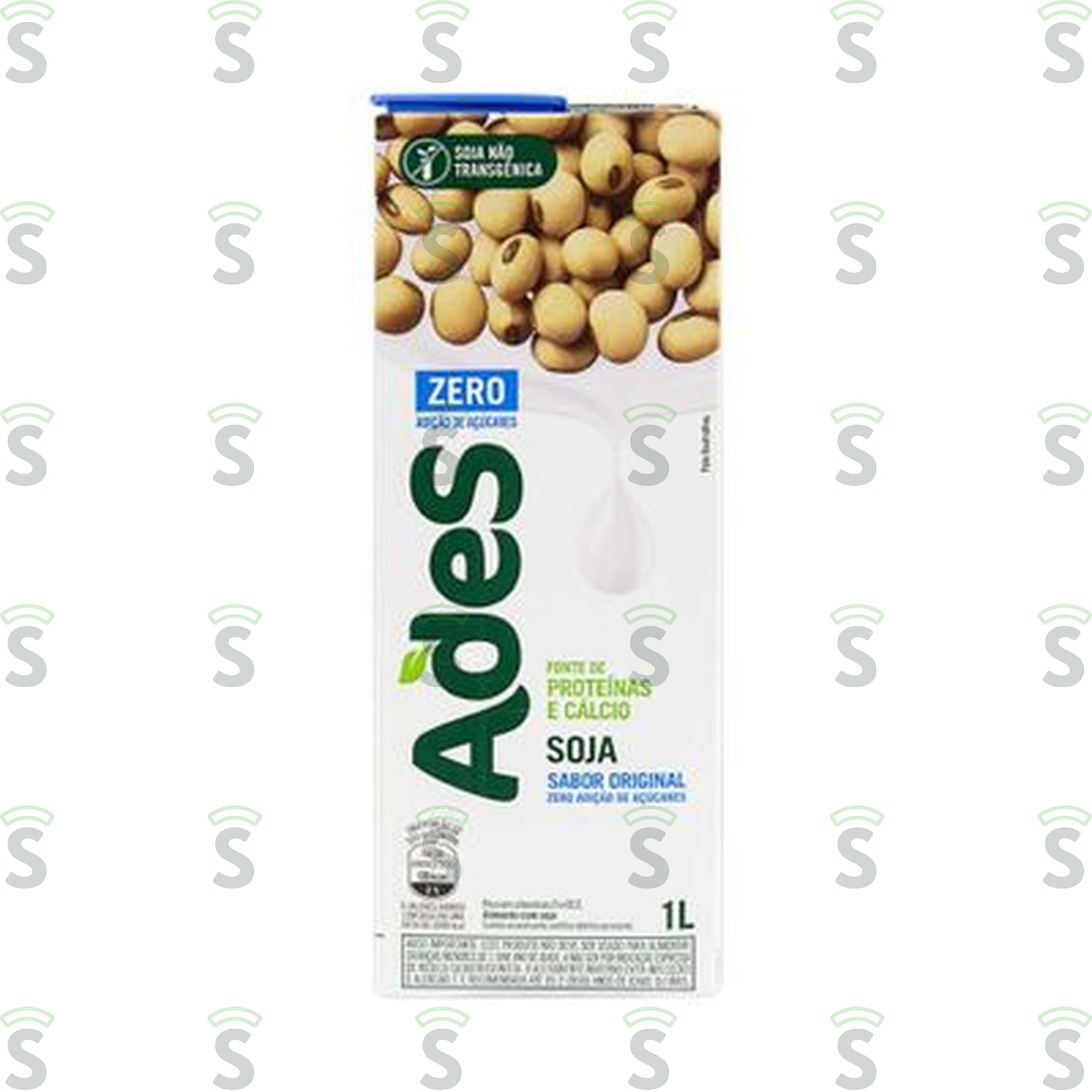 Bebida a Base de Soja Ades Original sem Adição de Açúcar Caixa 1lt