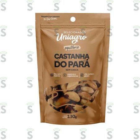  Uniagro-castanha Pará 130g Sache