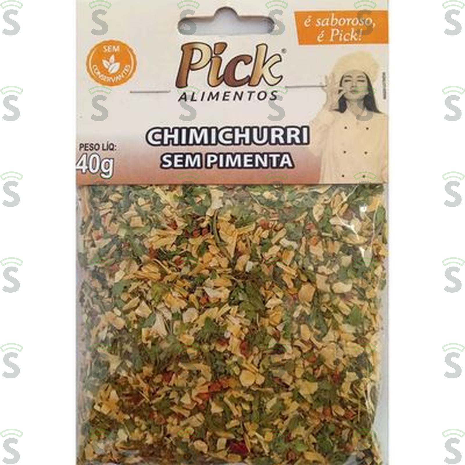 CHIMICHURRI PICK 40G SEM PIMENTA