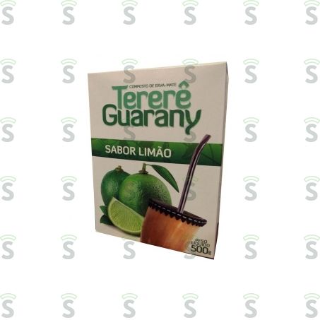  Erva Mate Tererê Folle Sabor Limão Com Menta Caixa 500gr