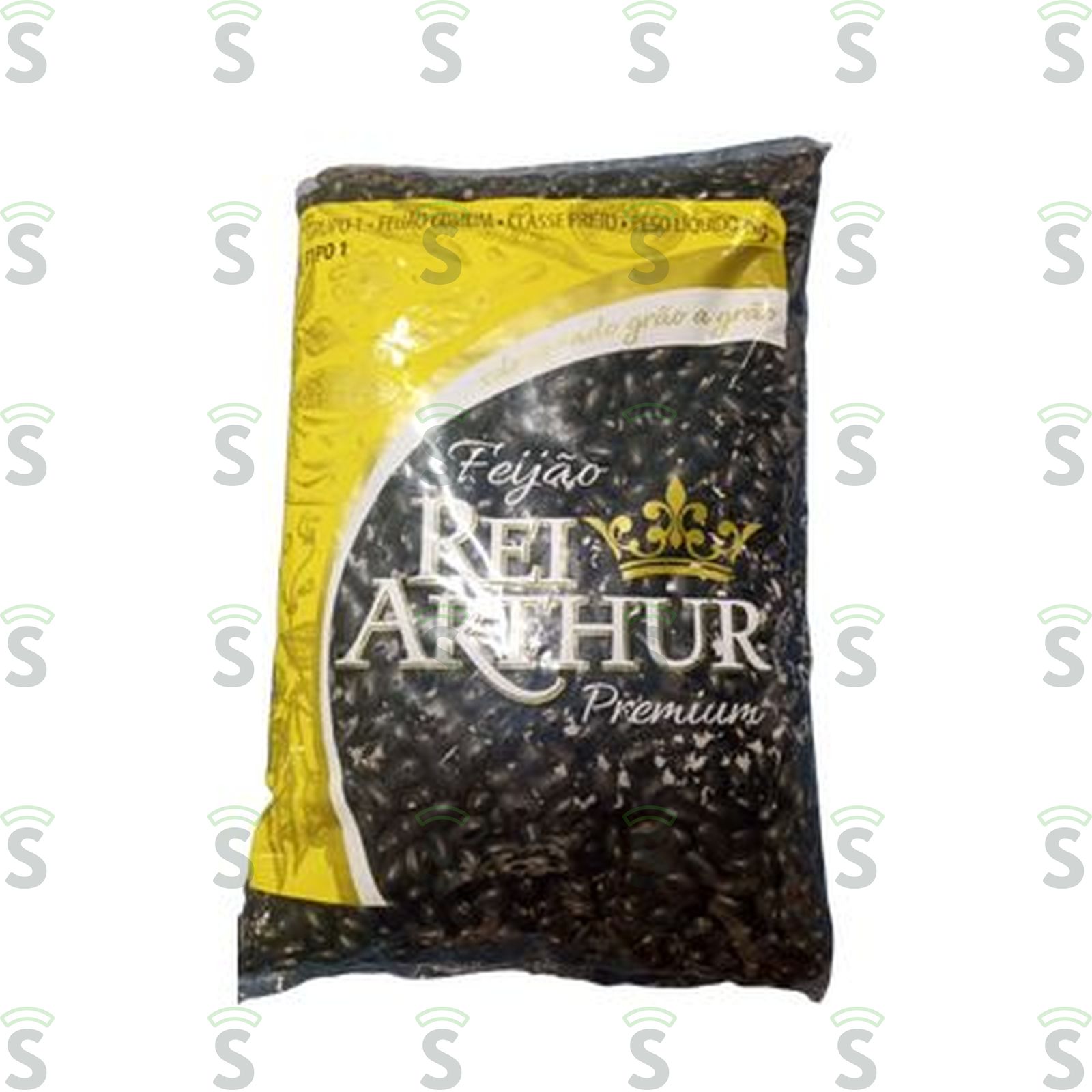 Rei arthur-feijao preto 1kg premium