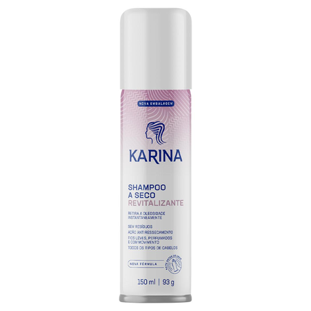 Shampoo a Seco Karina 150ml - Revitalizante