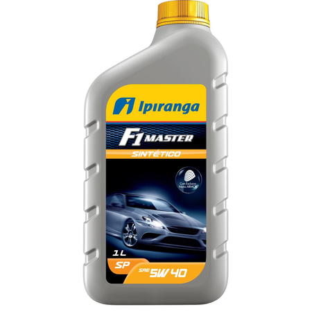 Óleo F1 Master Ipiranga 1 Litro - SQ 5W40 - Sintético