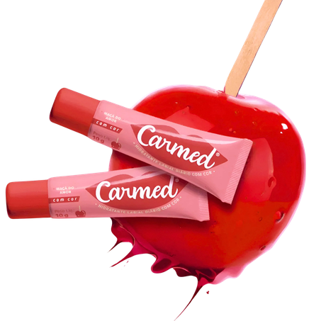 Hidratante Labial Carmed Maçã Do Amor 10g 
  360-1