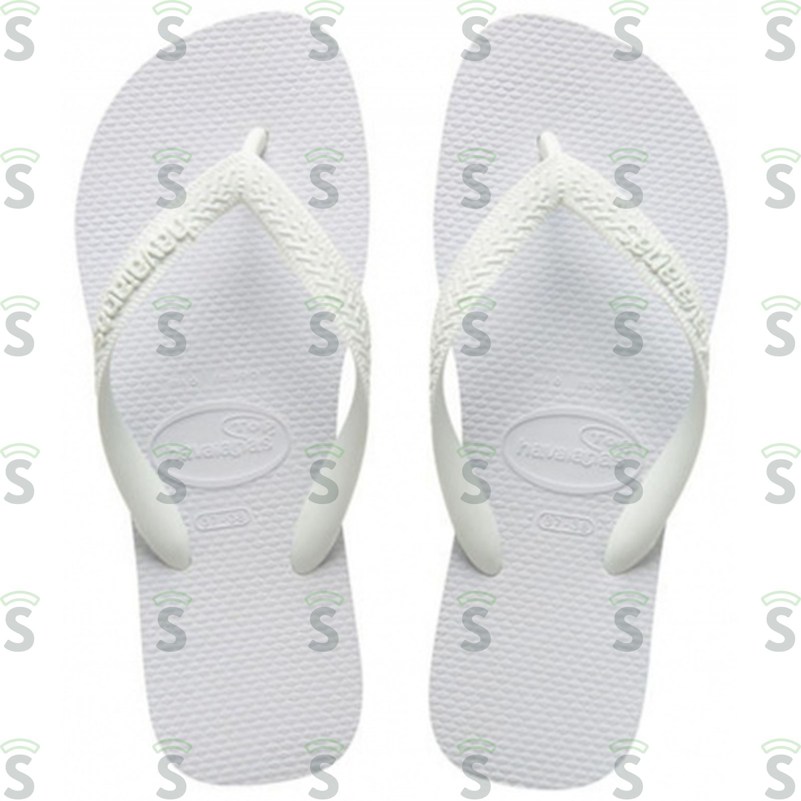 Chinelo Havaianas Top Branco Adulto Tamanho 39/40 1UN