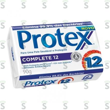  Sabonete Em Barra Protex Complete 12 90g