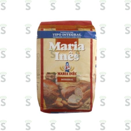  Farinha de Trigo Maria Ines Integral 1kg