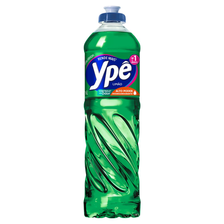 Detergente Líquido Ypê 500ml - Limão