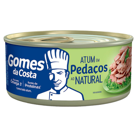 Atum em Pedaços Gomes da Costa 170g - Natural