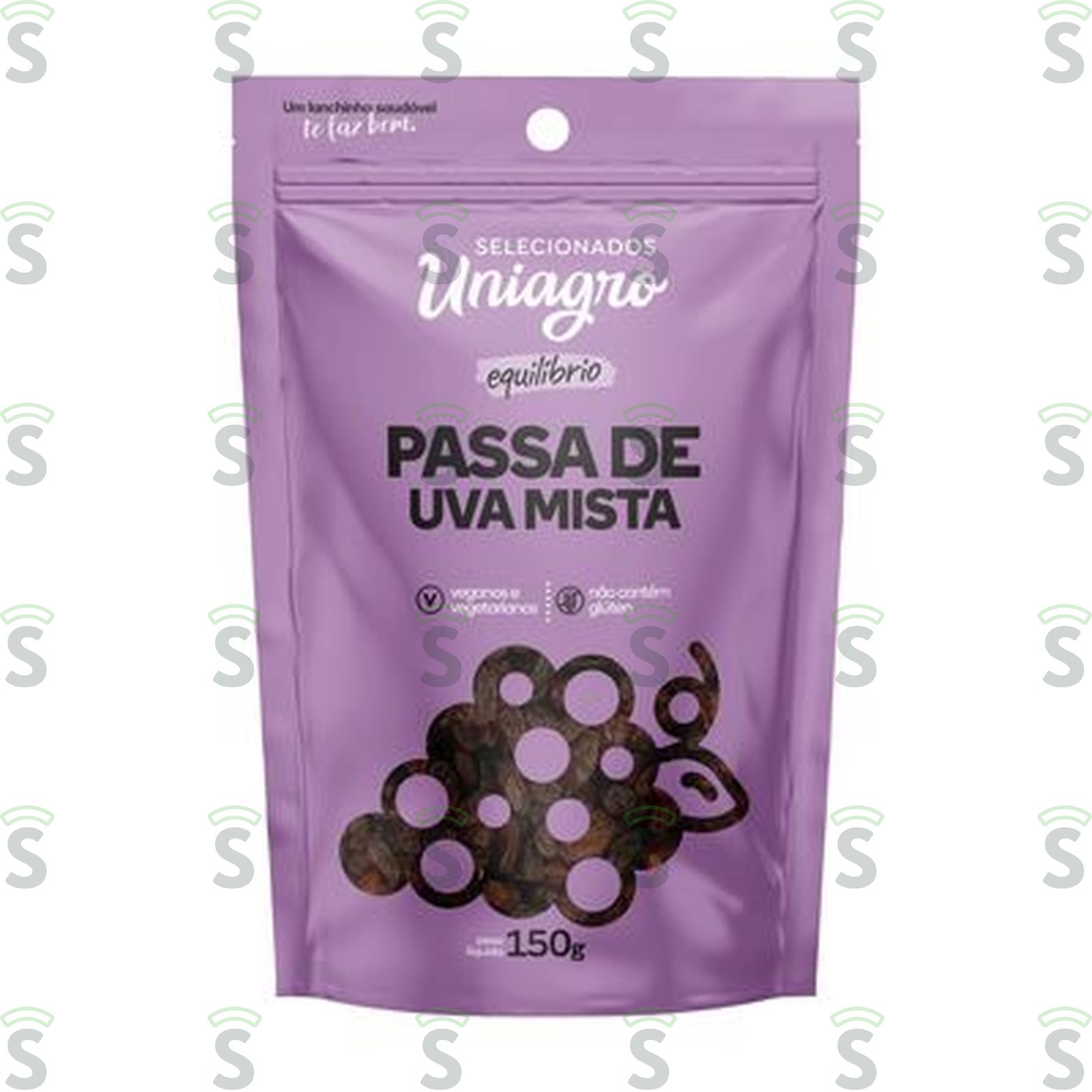 Uniagro-passa de uva mista 150g sache