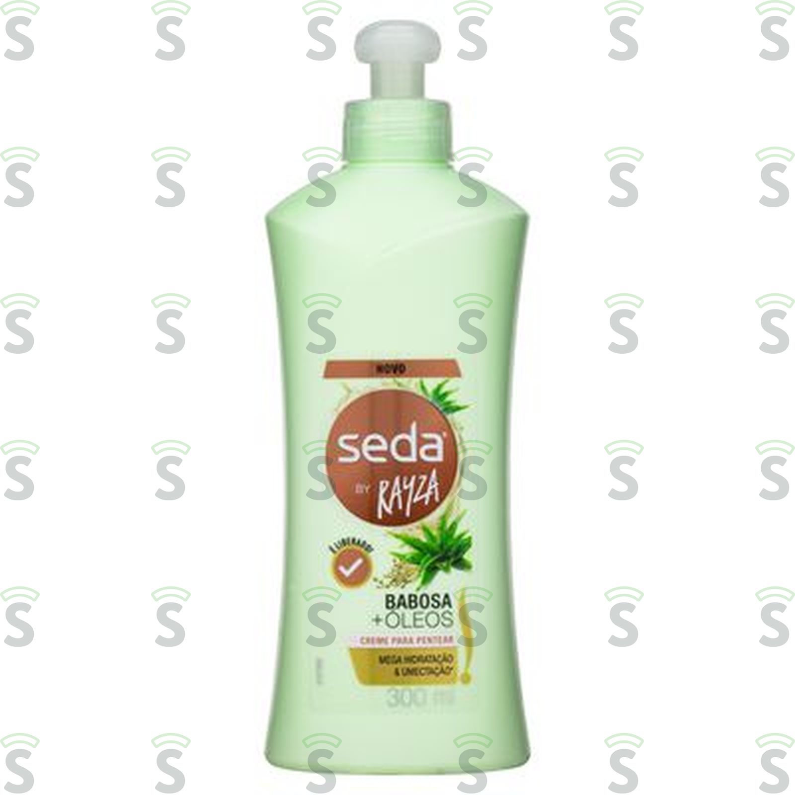 Creme para Pentear Seda Babosa + Óleos by Rayza Frasco 300ml