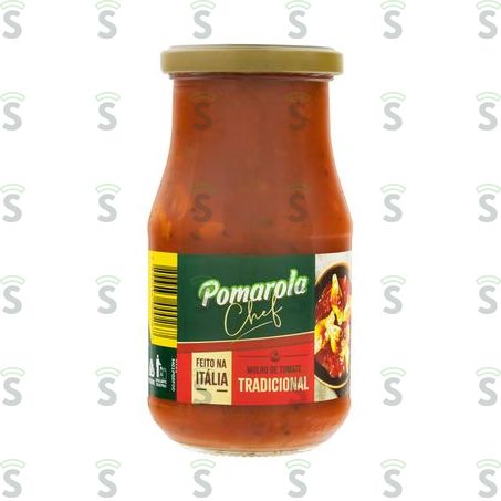  Molho Tomate Pomarola Tradicional Vidro 420g
