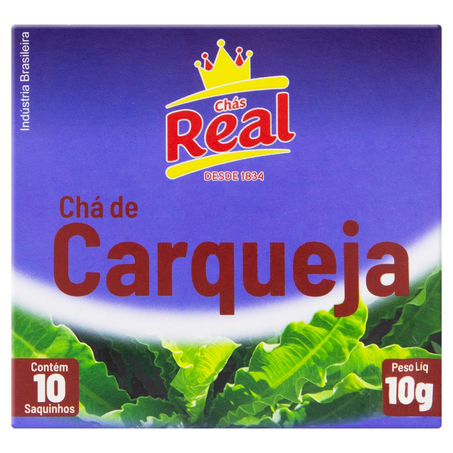 Chá Real 10g - Carqueja - Com 10 Saquinhos