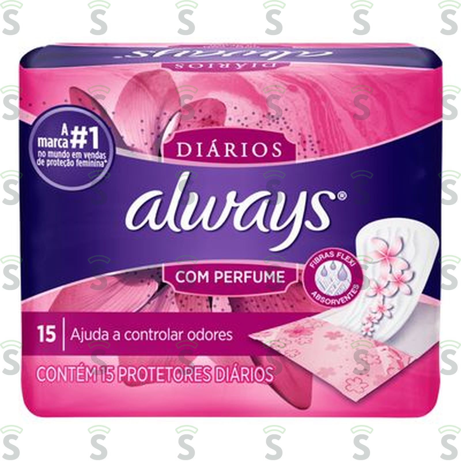 Protetor Diário Always com Perfumeidades 15UN