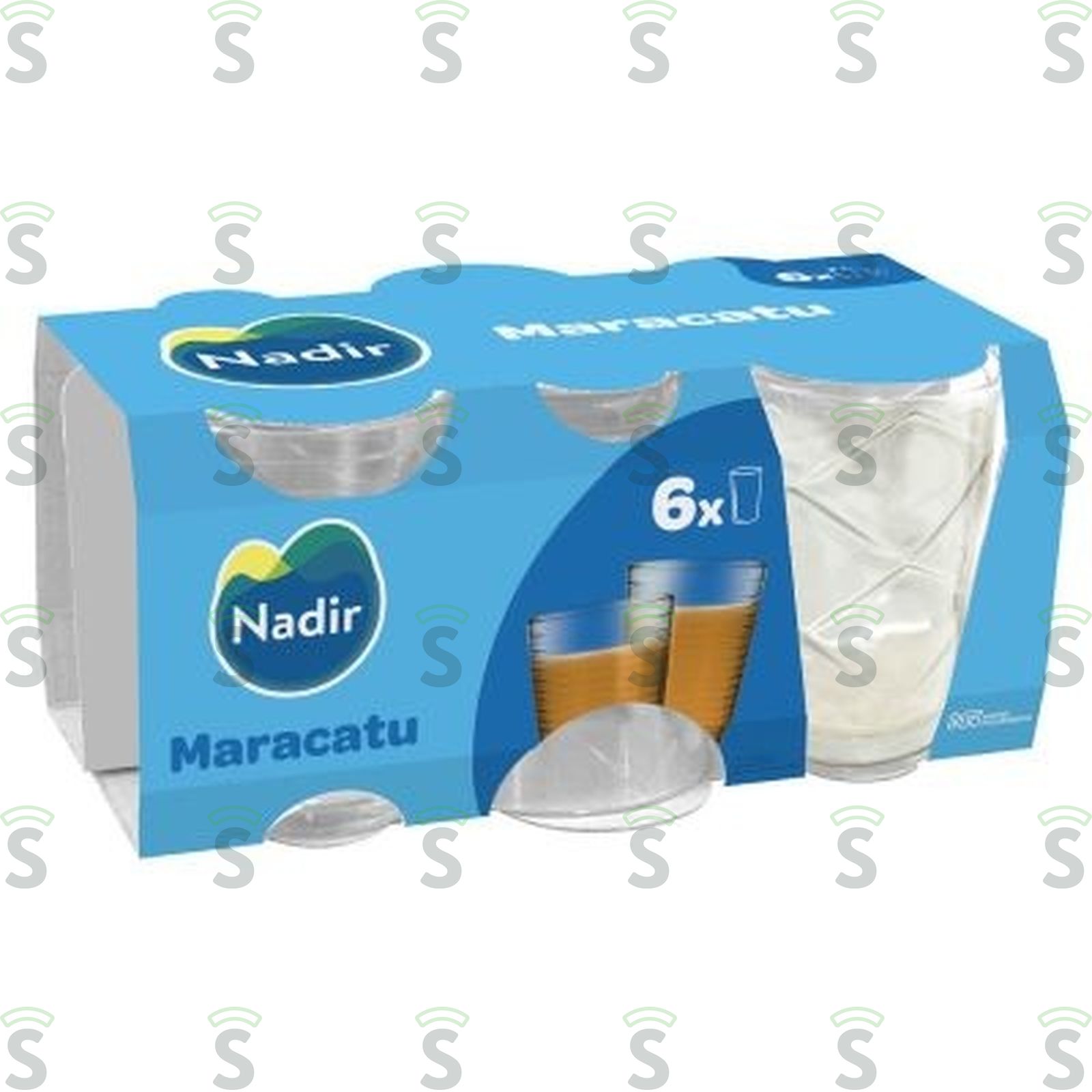 Jogo de Copos Maracatu Nadir 6 Unidades 280ml