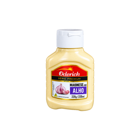 Maionese oderich 220g alho