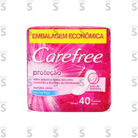  Carefree-protetores C40 Lv+pg- S/fragan