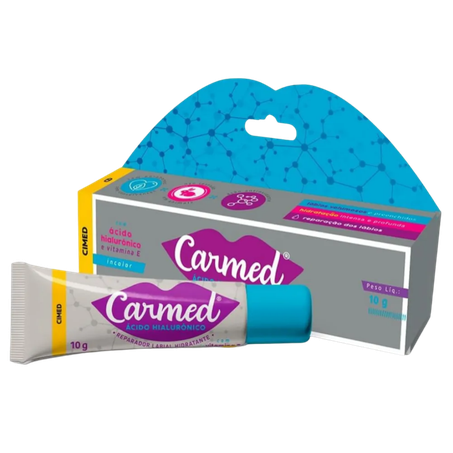 Hidratante Labial Carmed Ácido Hialuronico Gel 10g 
 