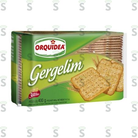  Biscoito Orquidea Gergelim 400g