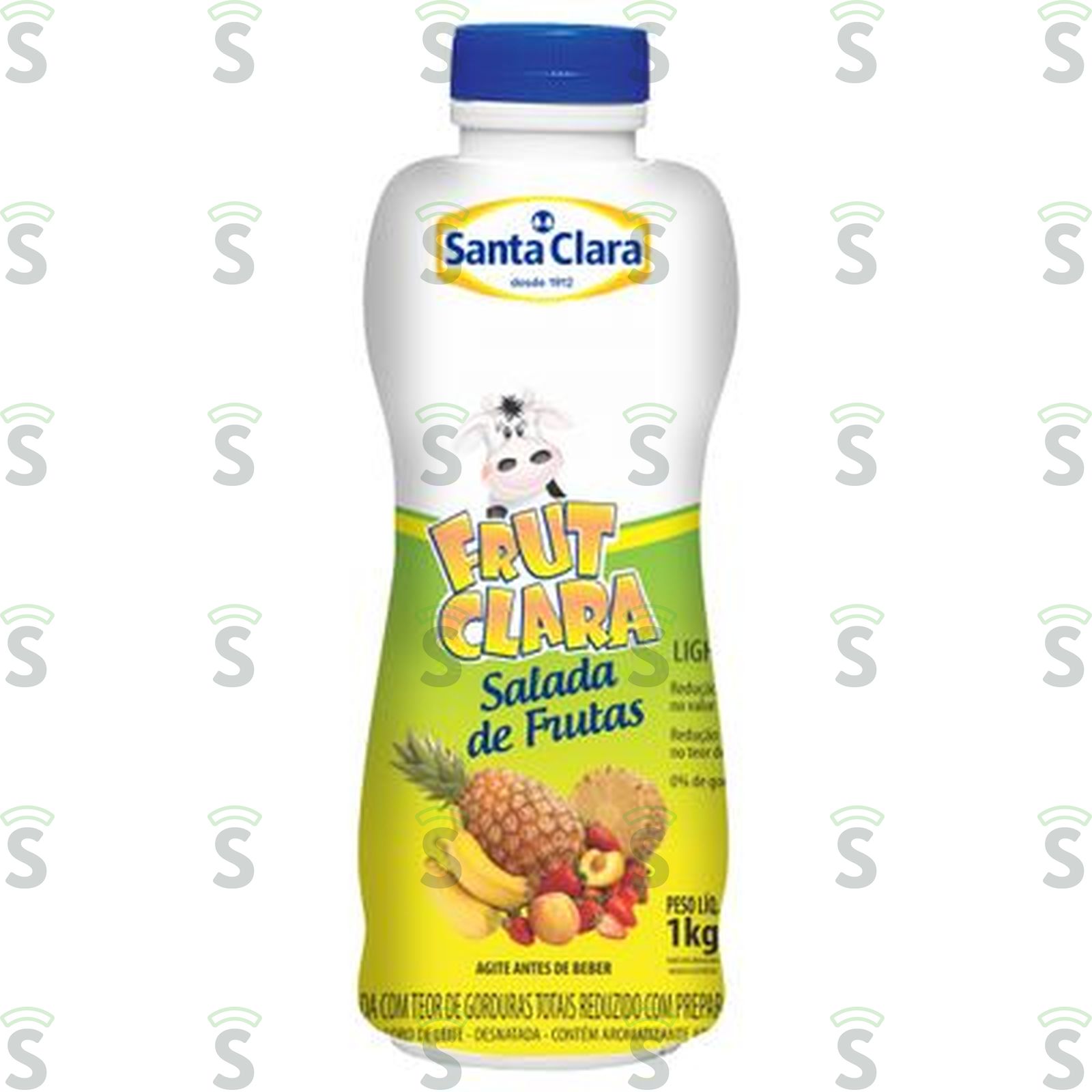 Bebida Láctea Santa Clara Frut Light Salada de Frutas Garrafa 1KG
