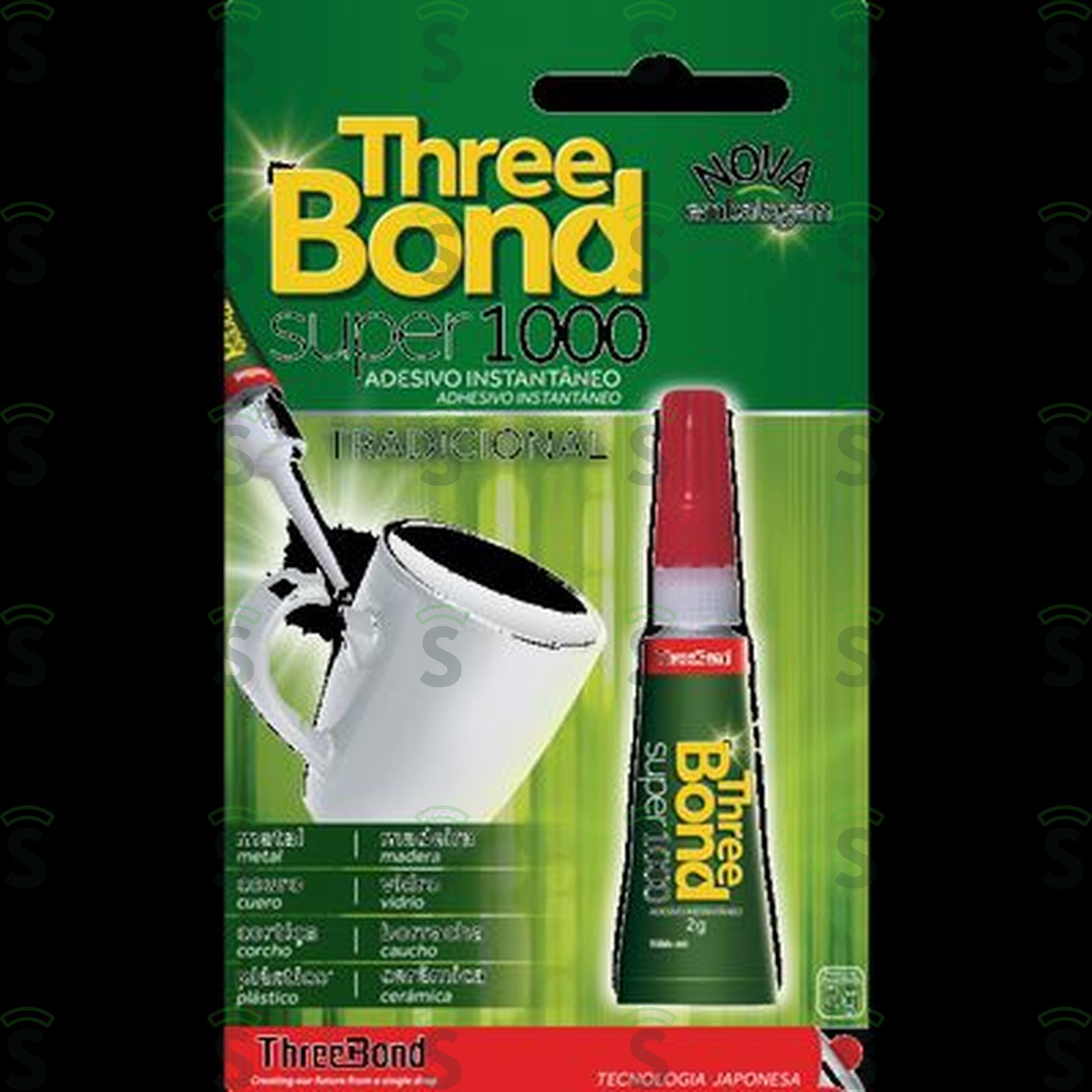 Cola Three Bond Super 1000 Embalagem 2G