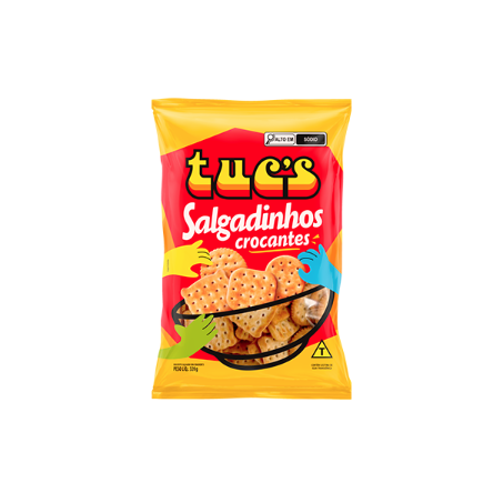 Biscoito Tucs Salgadinhos Crocantes 320g